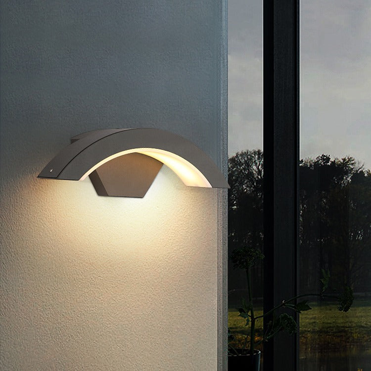 Lampa Zewnętrzna Na Dom | Oświetlenie Zewnętrzne Domu-Wall Lamp-Miloska