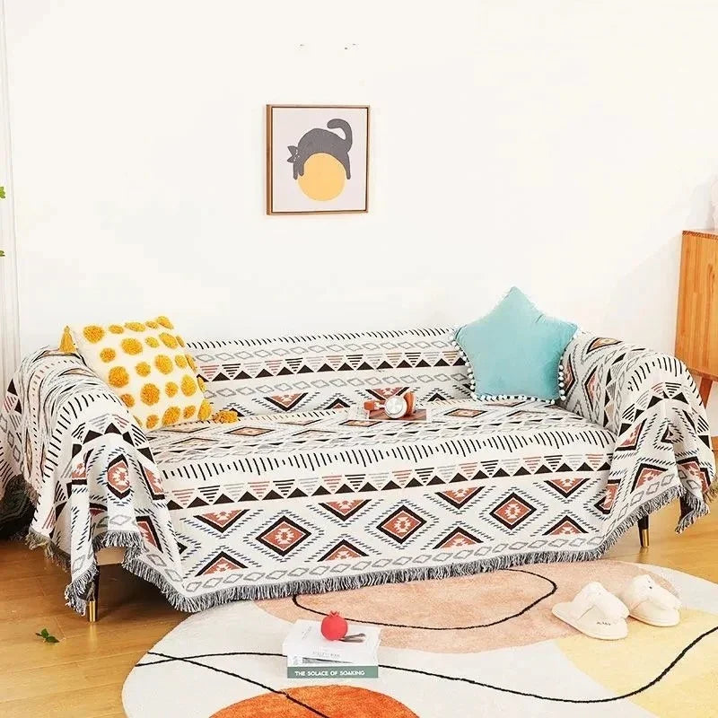 Narzuta Na Łóżko | Narzuta Na Sofę Boho-Blanket-Miloska