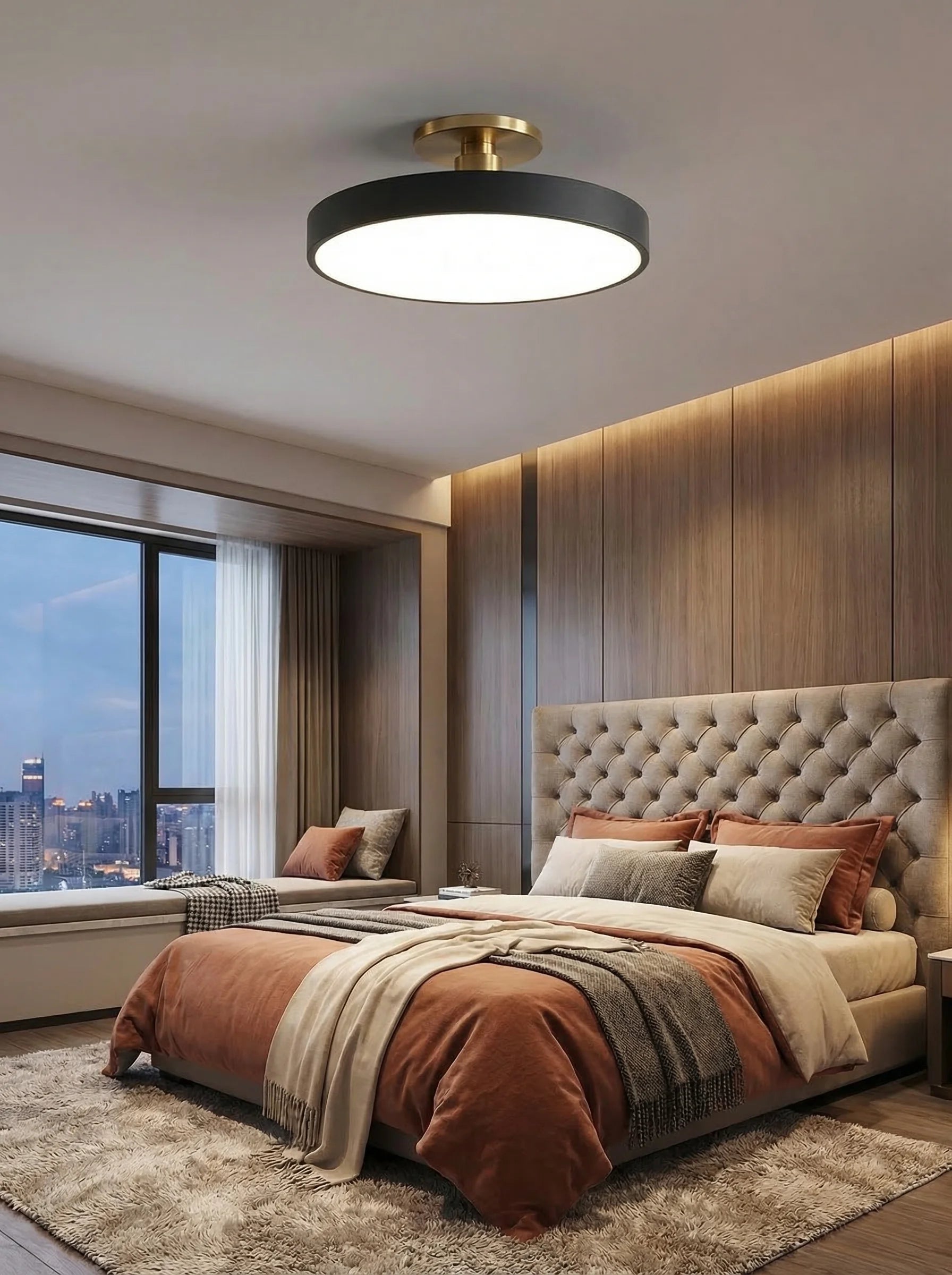 Lampa Sufitowa LED | Lampa Sufitowa Do Sypialni-Ceiling Light-Miloska