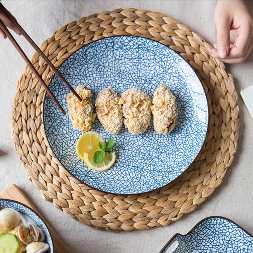 Talerz Obiadowy | Talerz Do Sushi Ceramiczny-Plate-Miloska
