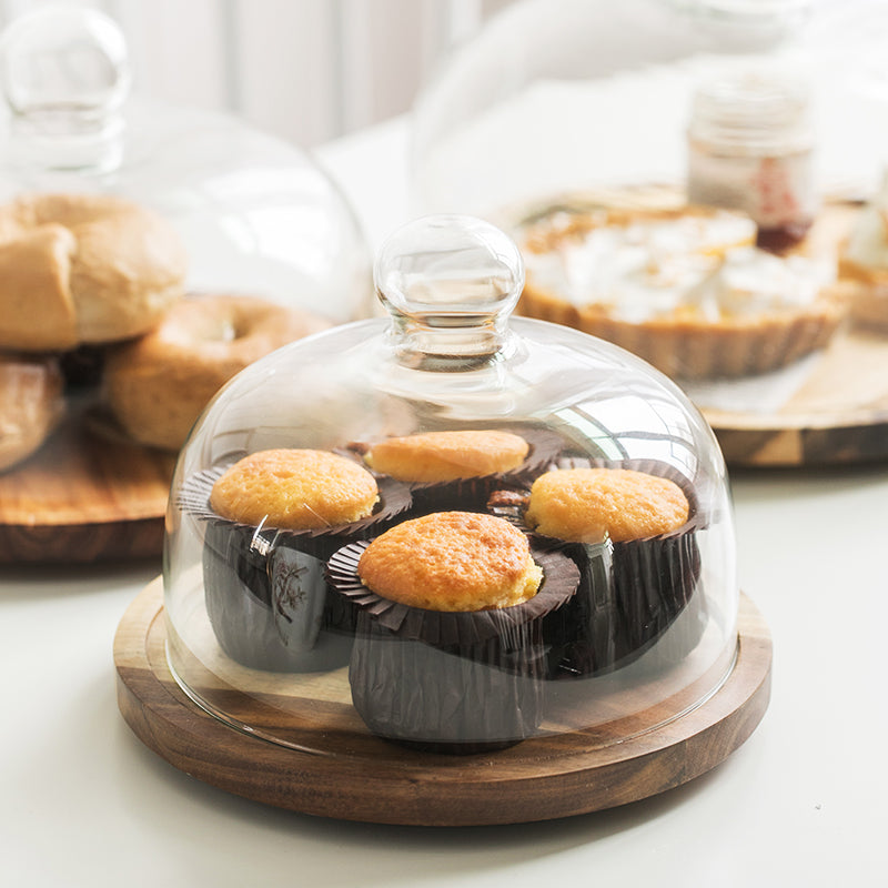 Patera Na Ciasto | Patera Z Kloszem-Cake Stands-Miloska