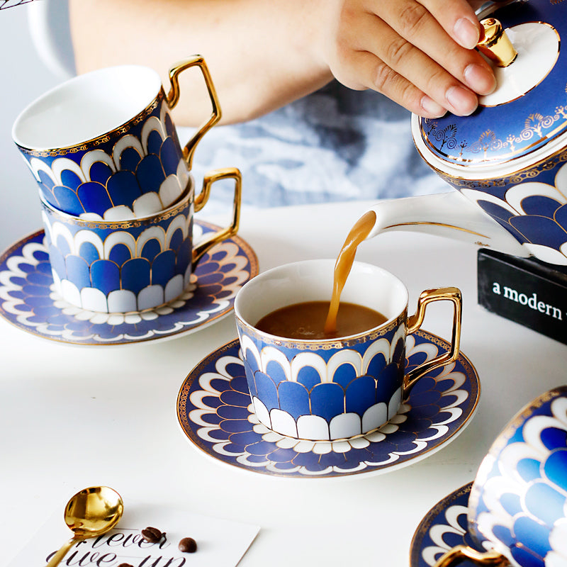 Zestaw Do Herbaty | Filiżanki Ze Spodkami-Tea Set-Miloska