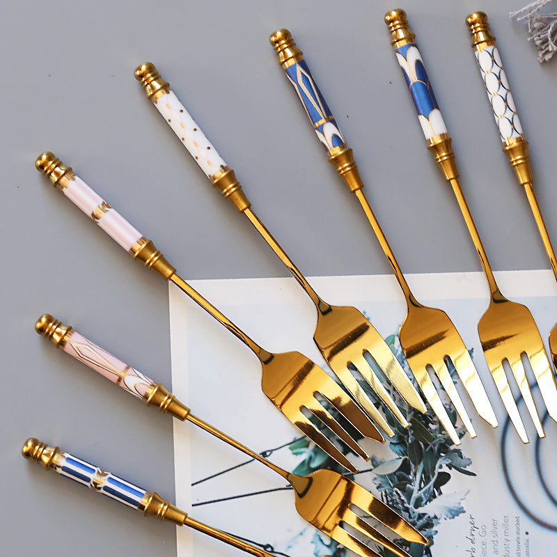 Widelce Deserowe | Widelce Do Ciasta-Dessert Fork-Miloska