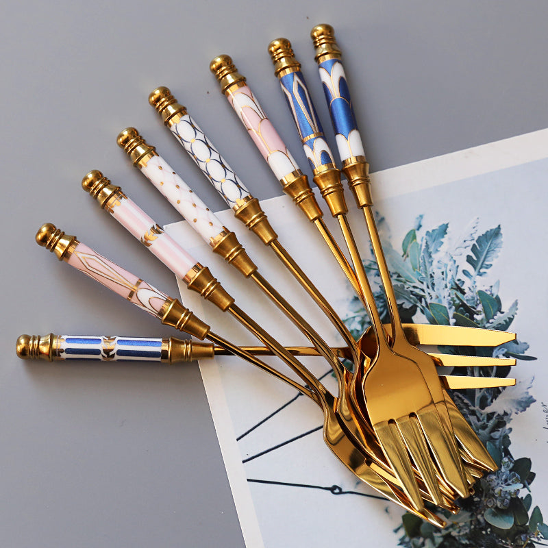 Widelce Deserowe | Widelce Do Ciasta-Dessert Fork-Miloska