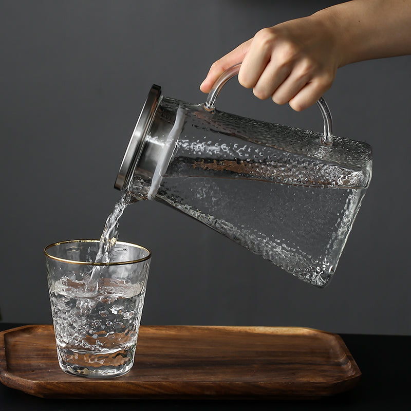 Karafka Na Wodę | Szklany Dzbanek Do Wody-Decanter-Miloska