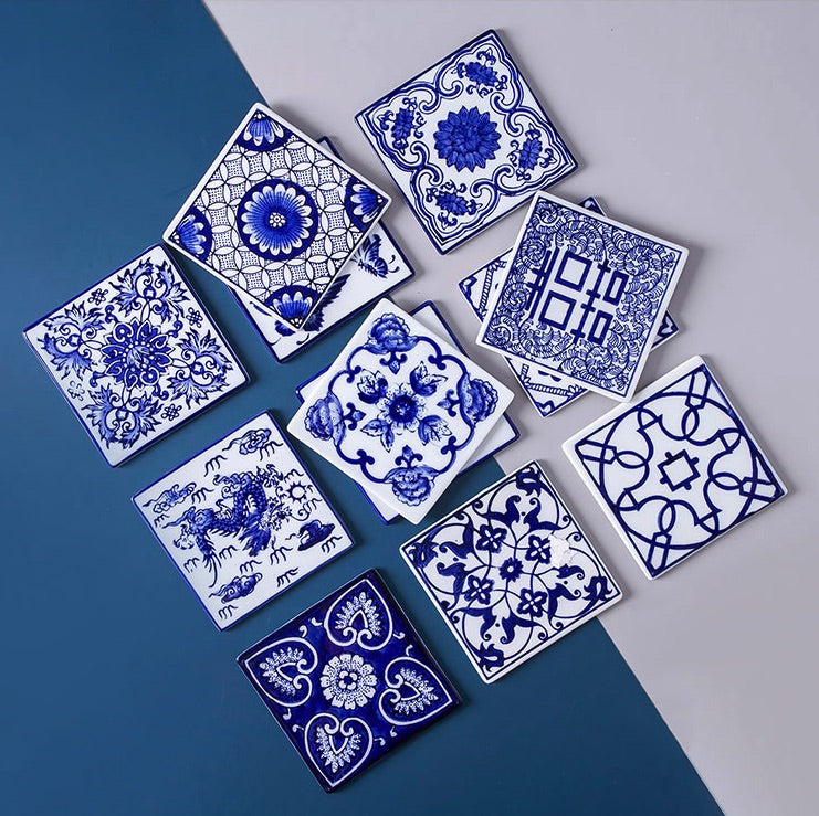 Podkładki Ceramiczne | Podkładki Pod Kubek Zestaw-Coasters-Miloska