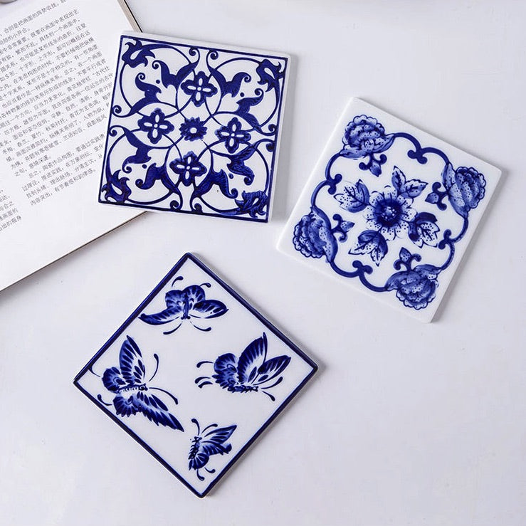 Podkładki Ceramiczne | Podkładki Pod Kubek Zestaw-Coasters-Miloska