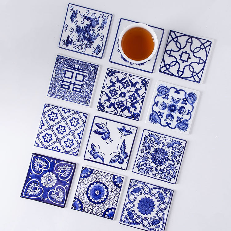 Podkładki Ceramiczne | Podkładki Pod Kubek Zestaw-Coasters-Miloska