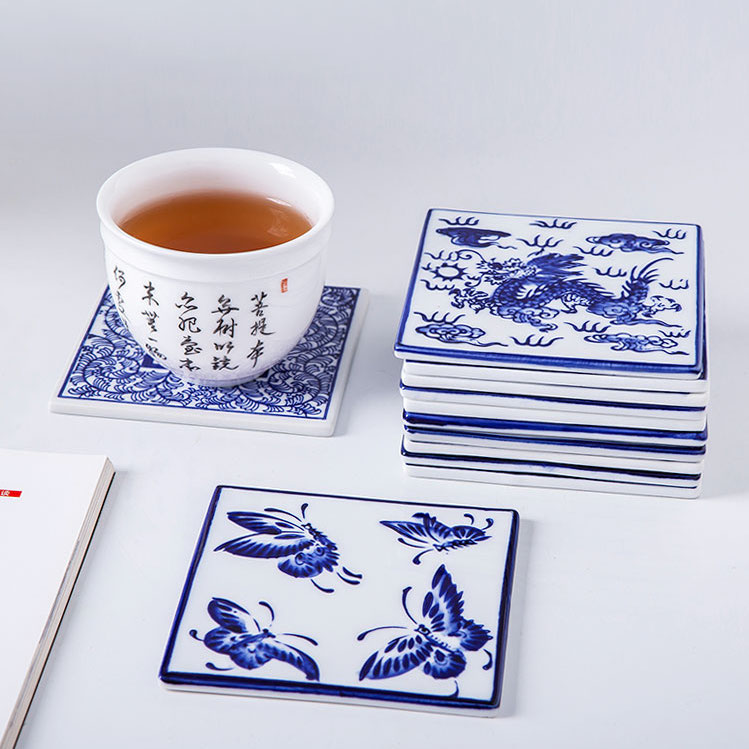 Podkładki Ceramiczne | Podkładki Pod Kubek Zestaw-Coasters-Miloska