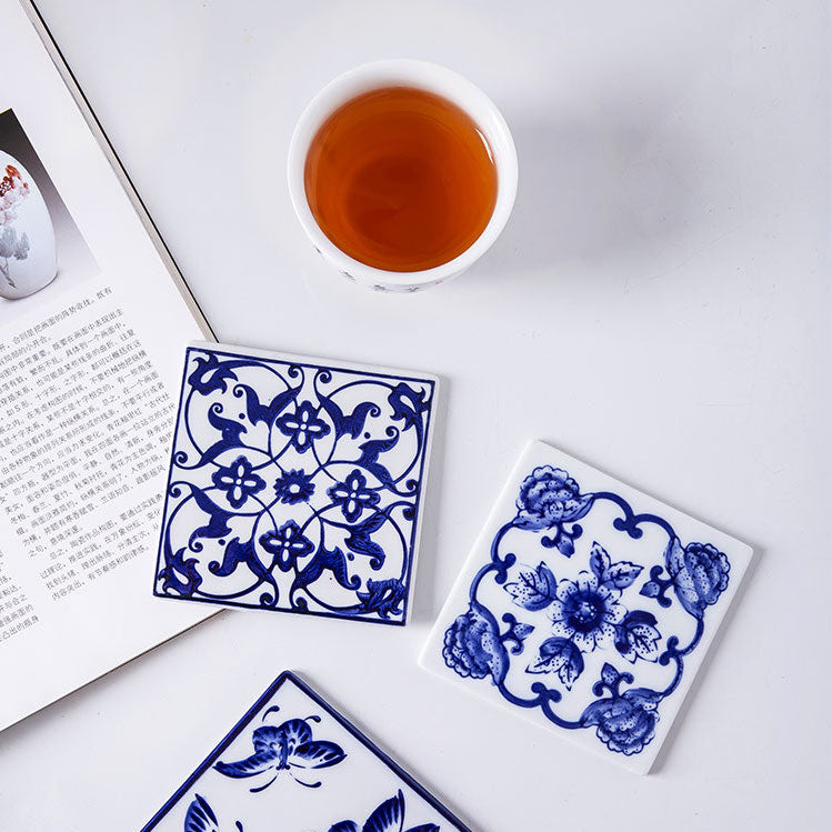 Podkładki Ceramiczne | Podkładki Pod Kubek Zestaw-Coasters-Miloska