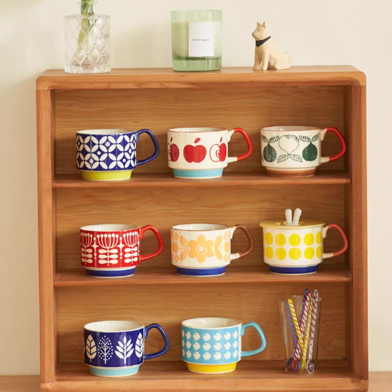 Zestaw Kubków | Kubek Ceramiczny Retro-Cup-Miloska