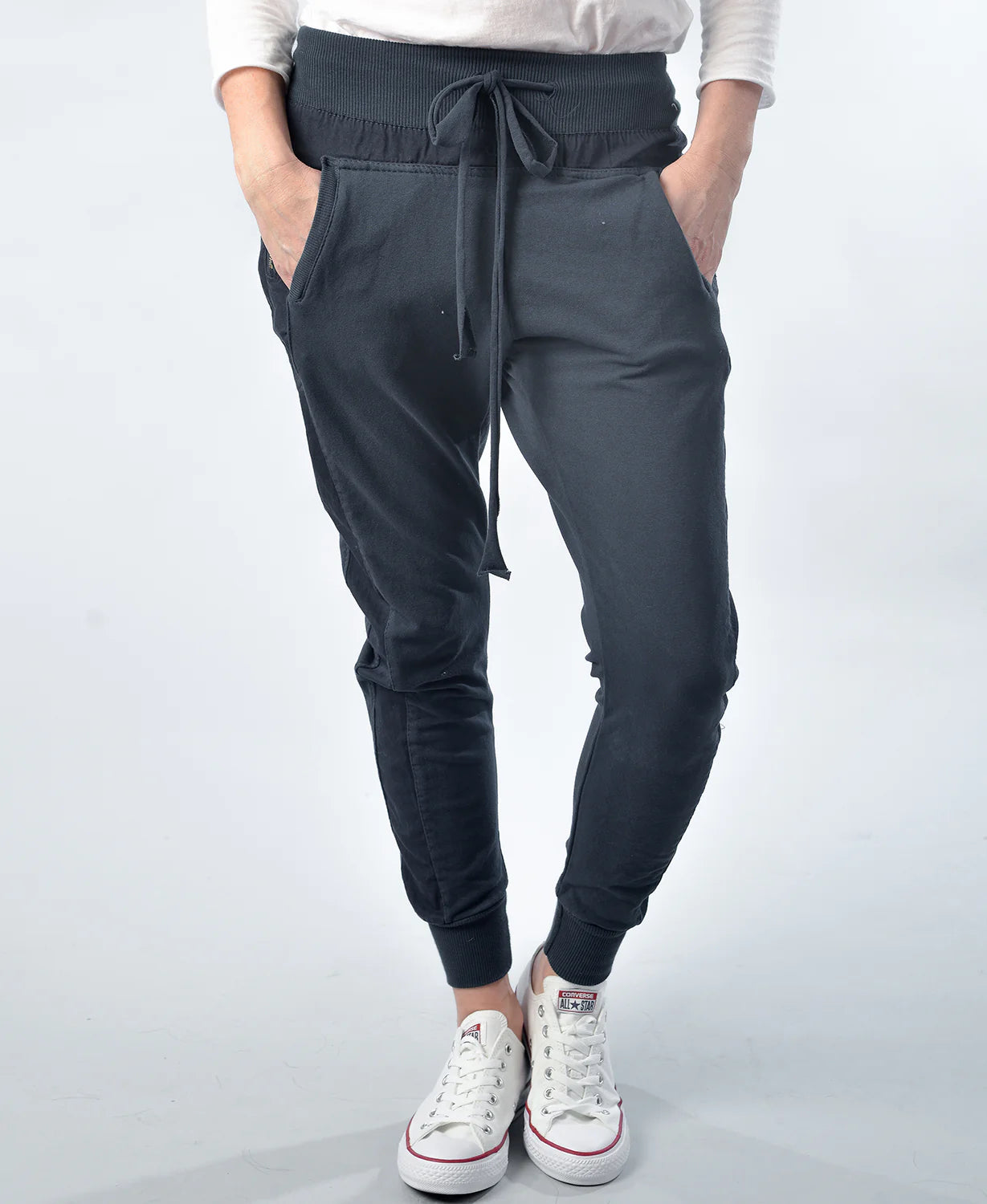 Damskie Spodnie Dresowe | Dresy Slim Fit-Women Joggers-Miloska