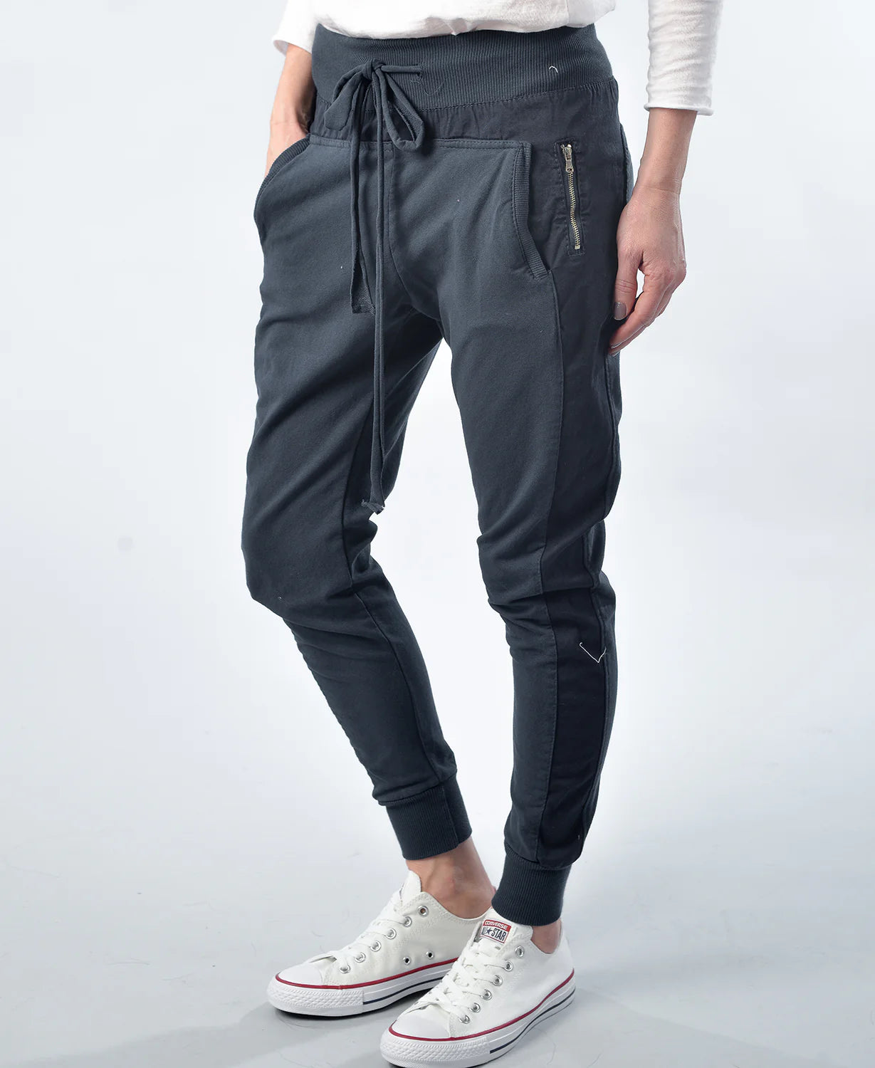 Damskie Spodnie Dresowe | Dresy Slim Fit-Women Joggers-Miloska