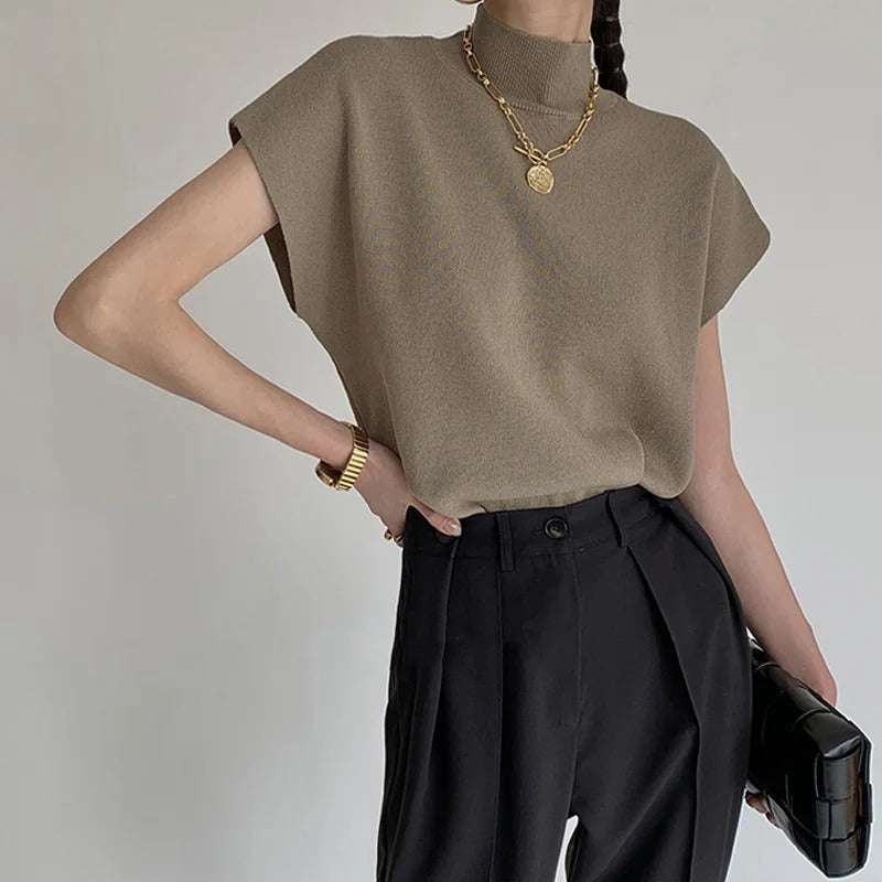 Półgolf Damski | Elegancka Bluzka-Women Blouse-Miloska
