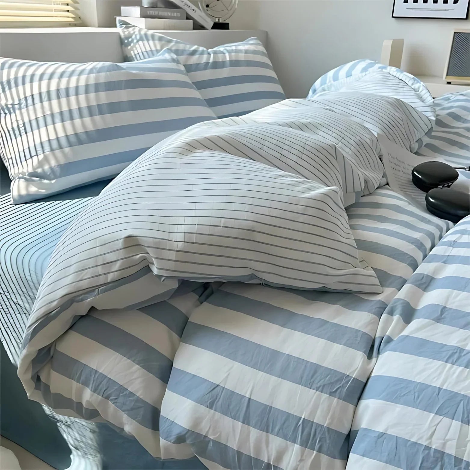 Komplety Pościeli | Pościel W Paski-Bedding-Miloska