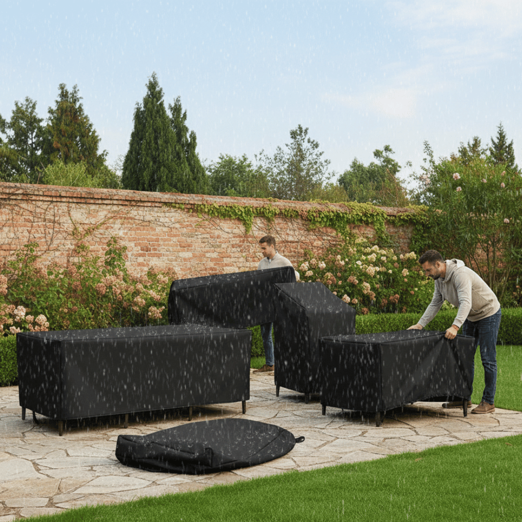 Pokrowiec Na Meble Ogrodowe | Pokrowiec Na Stół Ogrodowy-Furniture Cover-Miloska