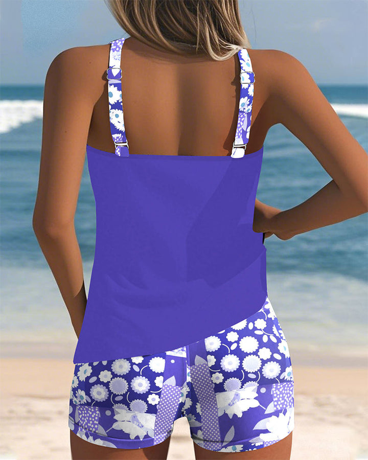 Tankini Damskie | Strój Kąpielowy Z Szortami-Women Swimsuit-Miloska