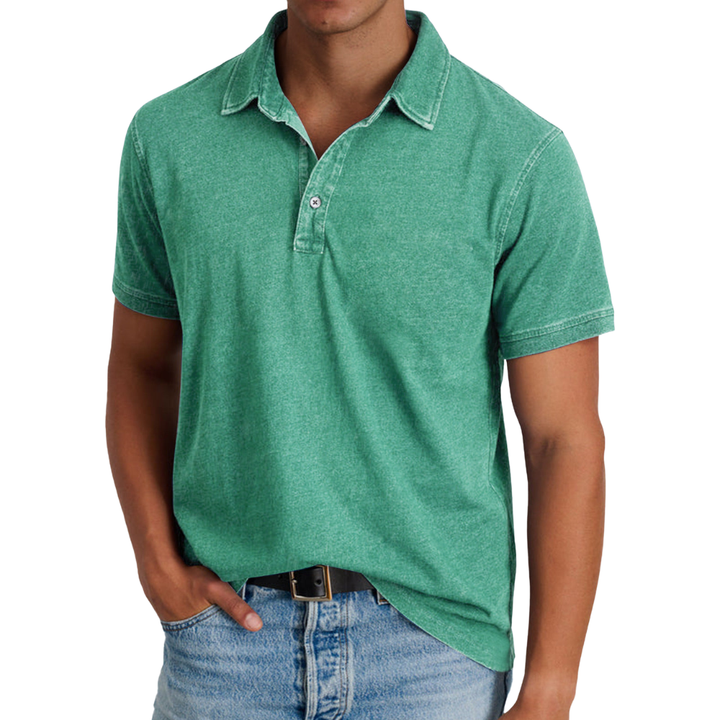 Męskie Shirt | Klasyczne Polo | Casual Codzienny | Lato