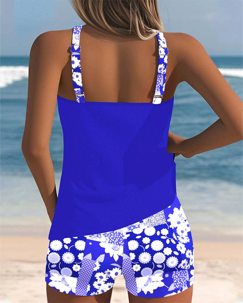 Tankini Damskie | Strój Kąpielowy Z Szortami-Women Swimsuit-Miloska
