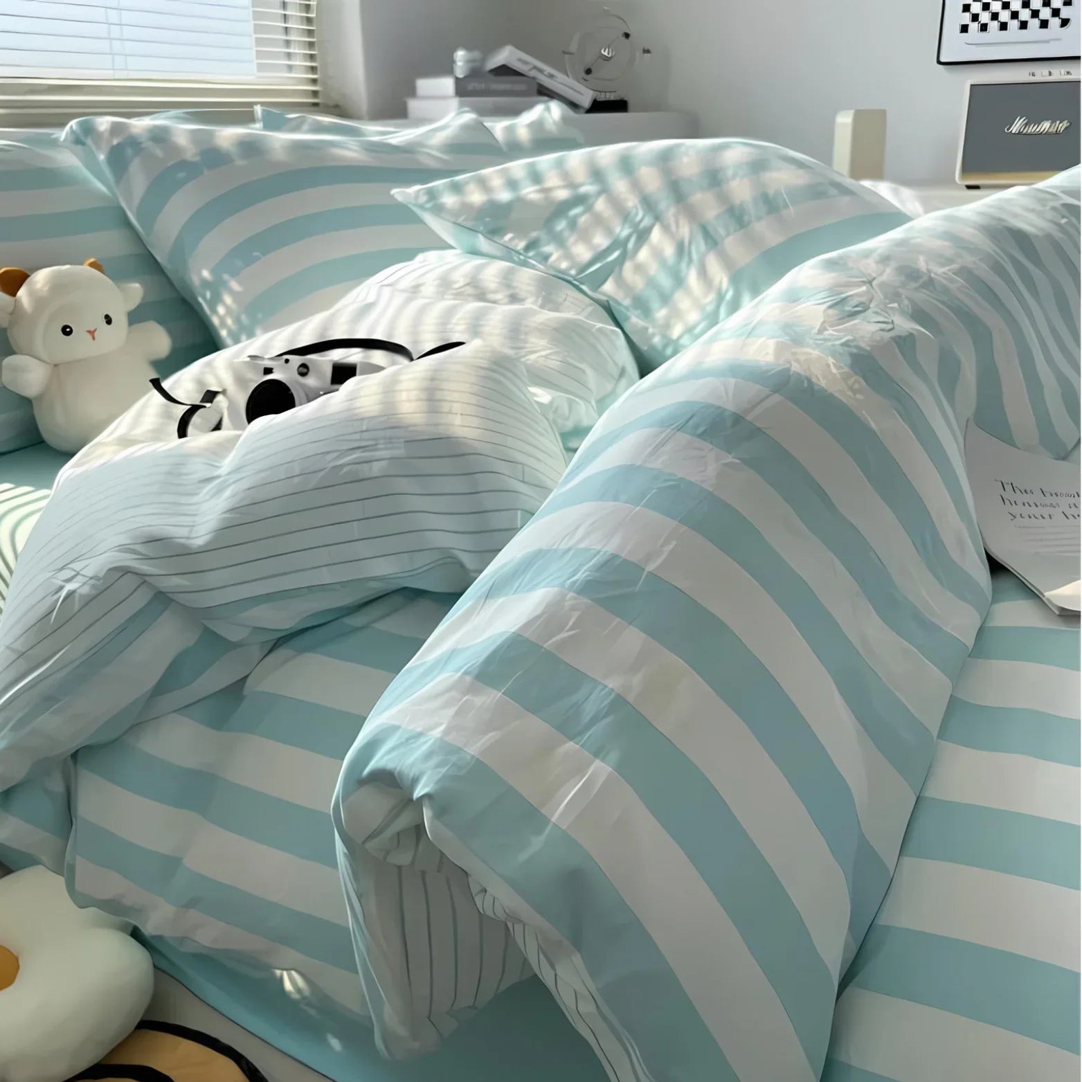 Komplety Pościeli | Pościel W Paski-Bedding-Miloska