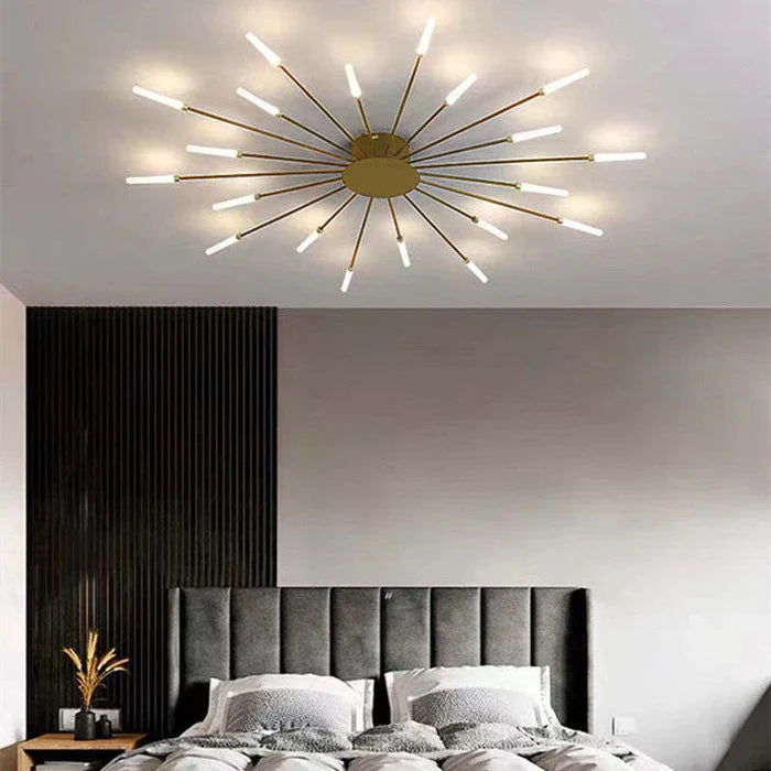 Żyrandol Do Salonu | Nowoczesny Żyrandol Sufitowy-Ceiling Light-Miloska