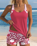 Tankini Damskie | Strój Kąpielowy Z Szortami-Women Swimsuit-Miloska
