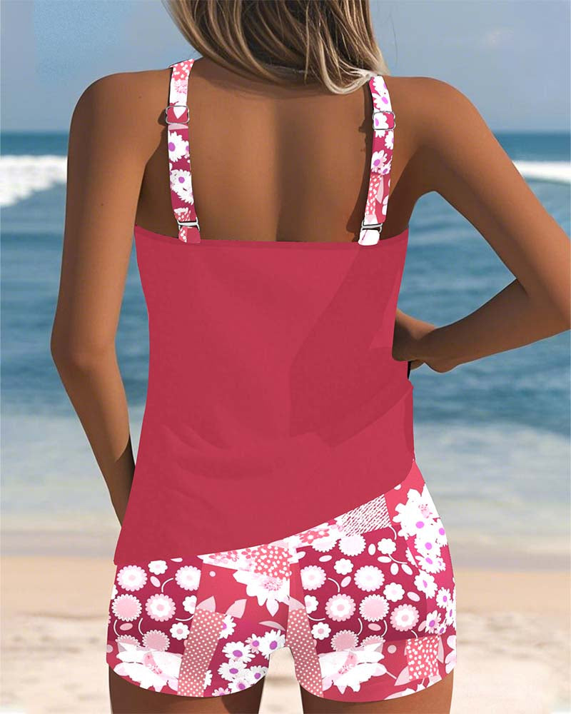 Tankini Damskie | Strój Kąpielowy Z Szortami-Women Swimsuit-Miloska