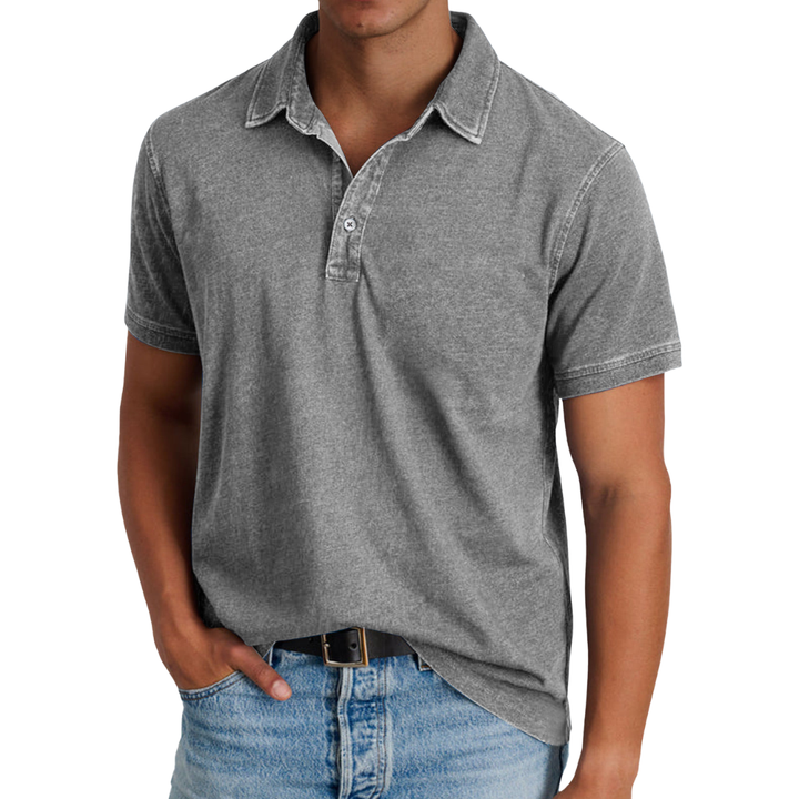 Męskie Shirt | Klasyczne Polo | Casual Codzienny | Lato