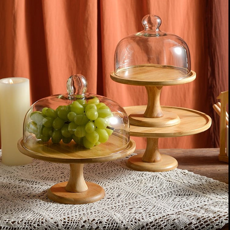 Patera Na Ciasto | Patera Z Kloszem-Cake Stands-Miloska