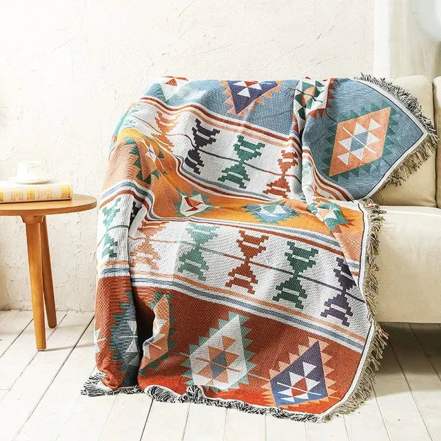 Narzuta Na Łóżko | Narzuta Na Sofę Boho-Blanket-Miloska