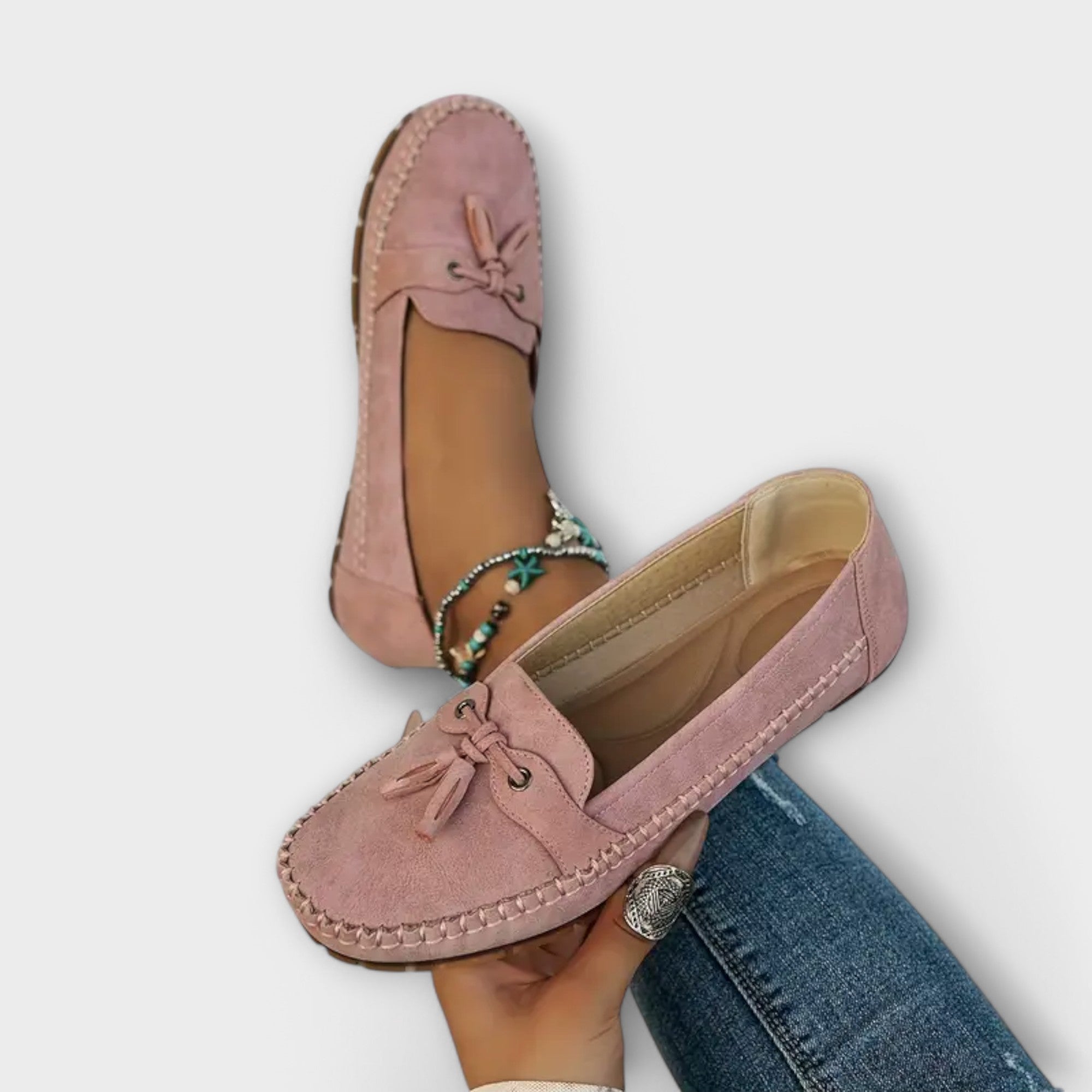 Mokasyny Damskie | Buty Wsuwane Damskie-Women Shoes-Miloska