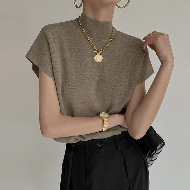 Półgolf Damski | Elegancka Bluzka-Women Blouse-Miloska