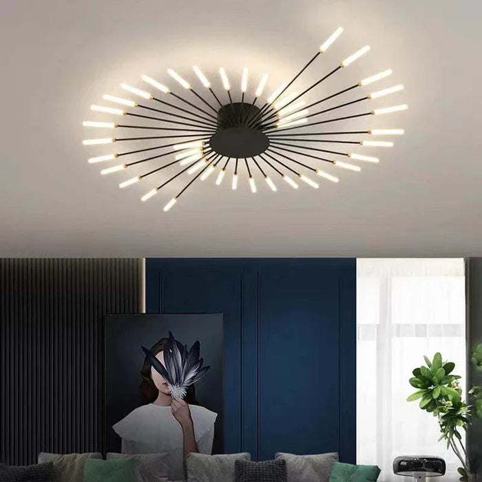 Żyrandol Do Salonu | Nowoczesny Żyrandol Sufitowy-Ceiling Light-Miloska