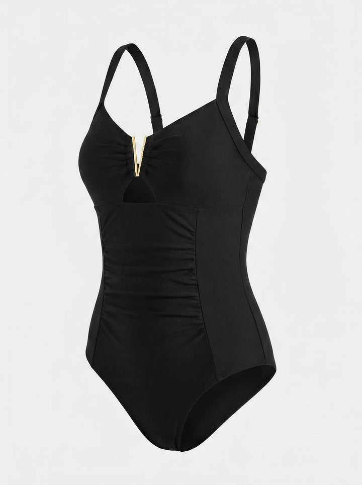 Strój Kąpielowy Damski | Z Głębokim Dekoltem Strój Jednoczęściowy-Women Swimsuit-Miloska