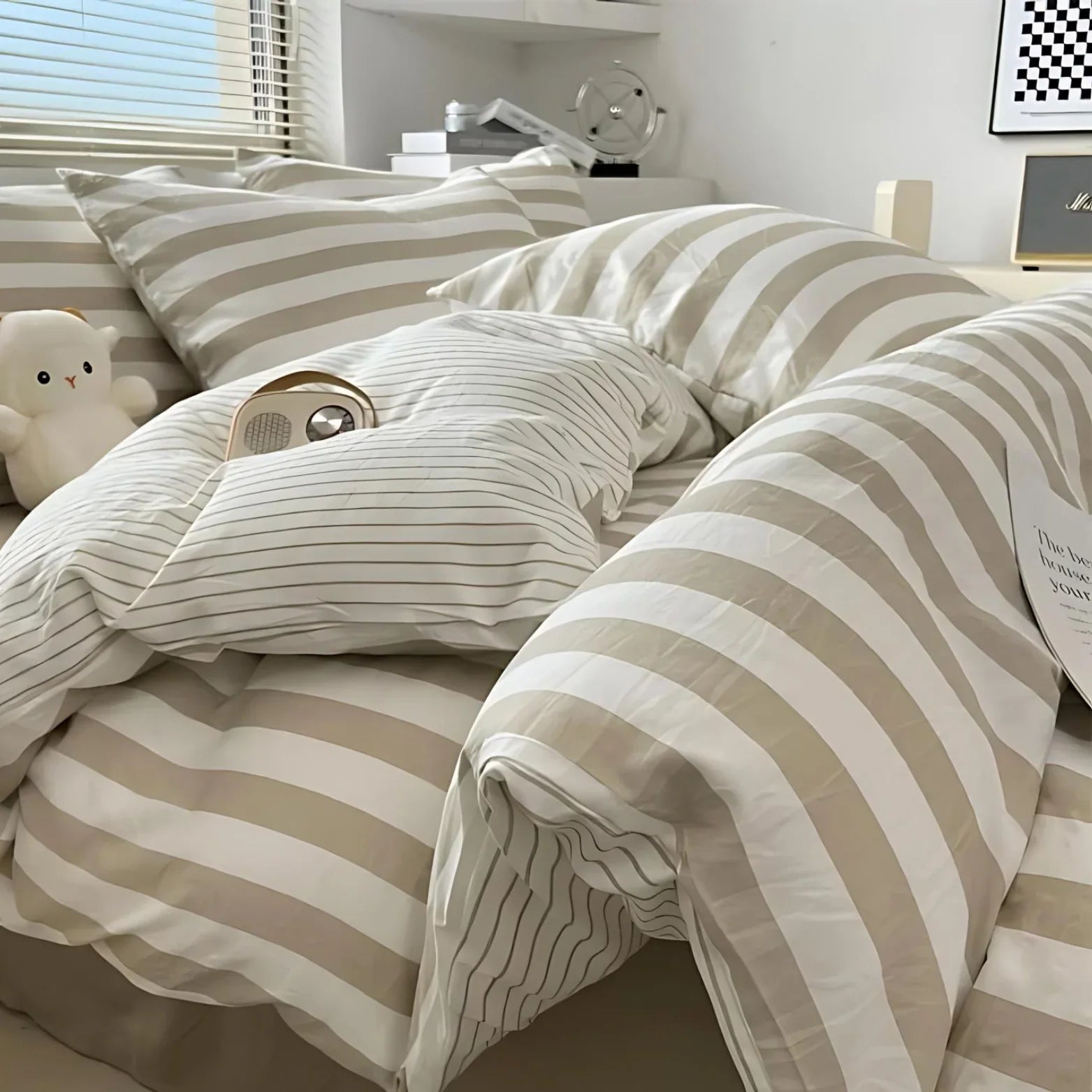 Komplety Pościeli | Pościel W Paski-Bedding-Miloska