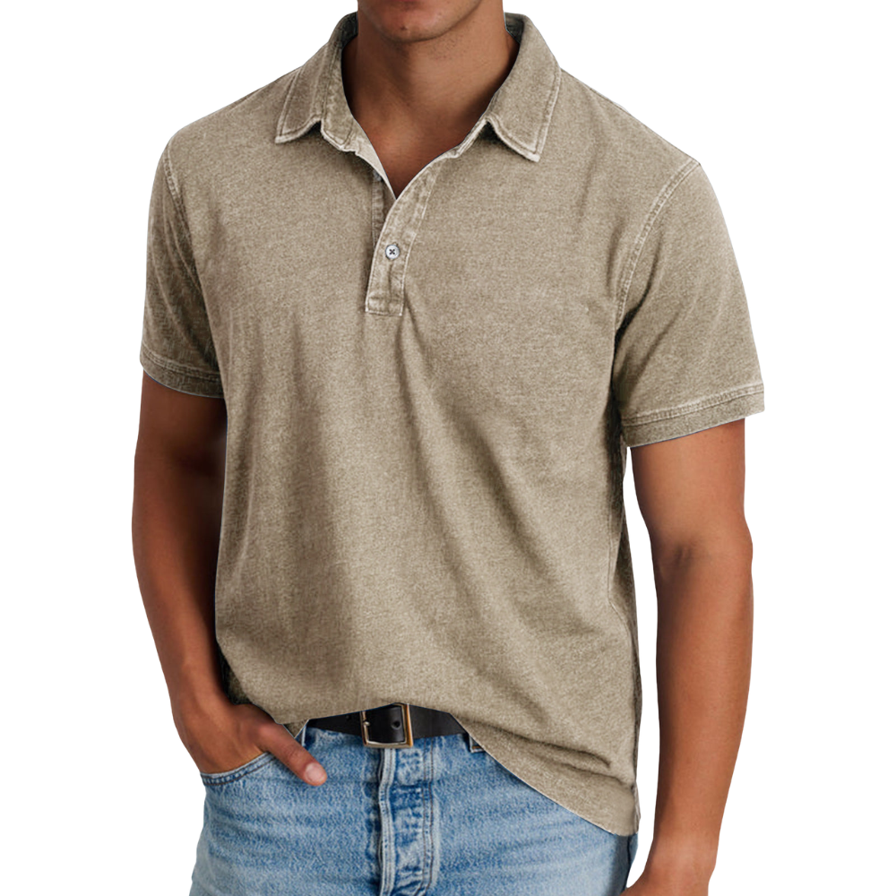 Męskie Shirt | Klasyczne Polo | Casual Codzienny | Lato