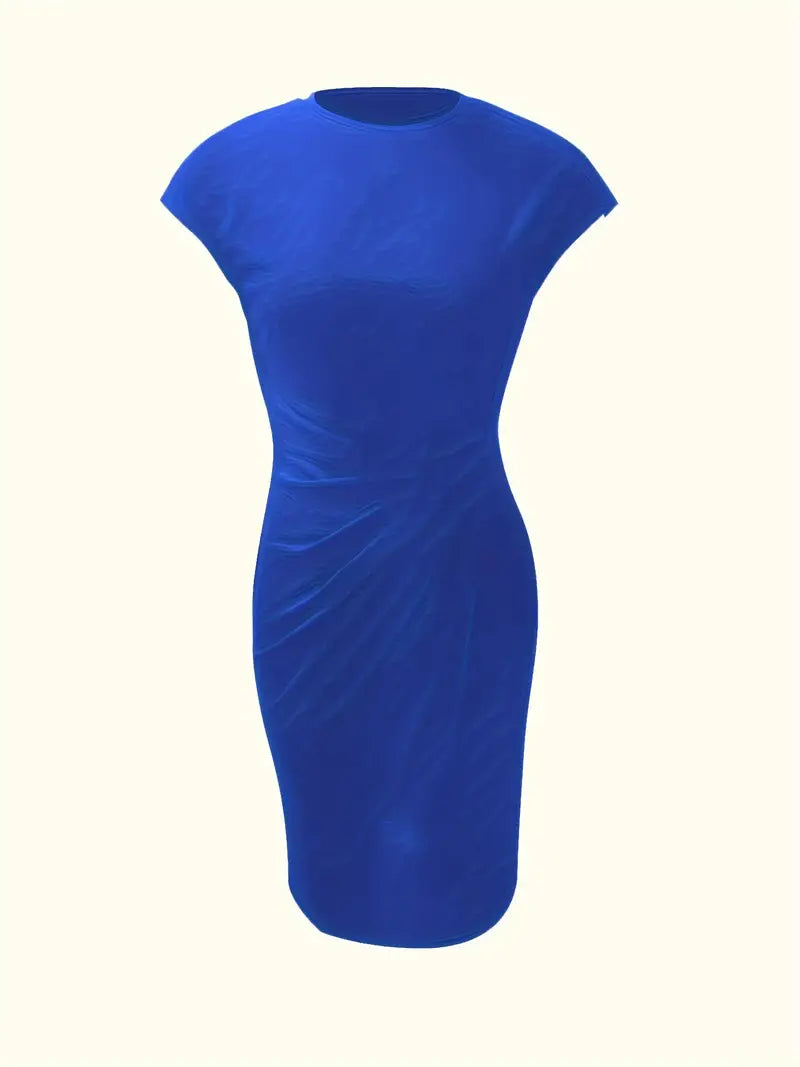 Sukienka Midi Bodycon | Sukienka Do Biura-Women Dress-Miloska