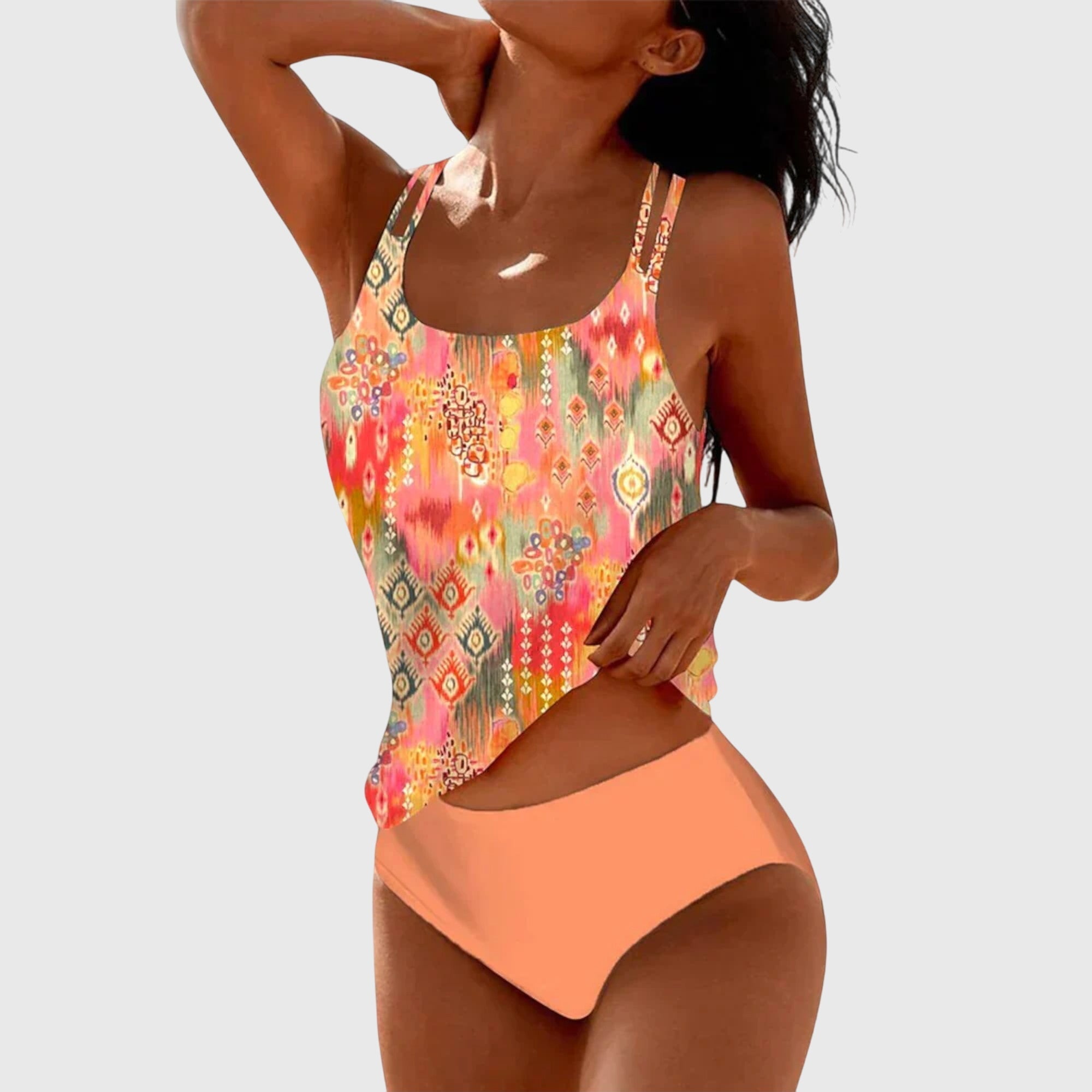 Strój Kąpielowy Damski | Boho Styl Tankini Damskie-Women Swimsuit-Miloska
