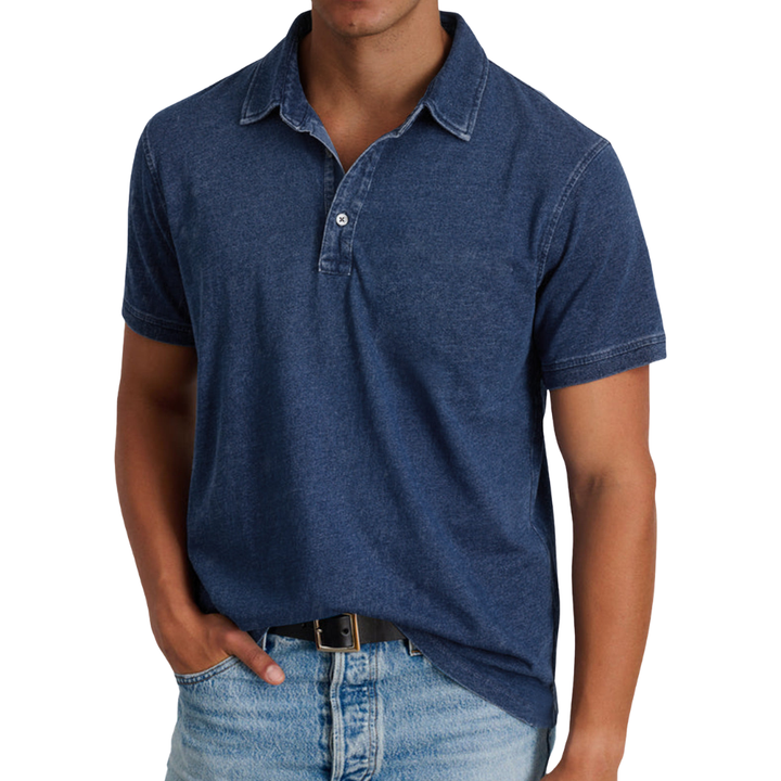 Męskie Shirt | Klasyczne Polo | Casual Codzienny | Lato