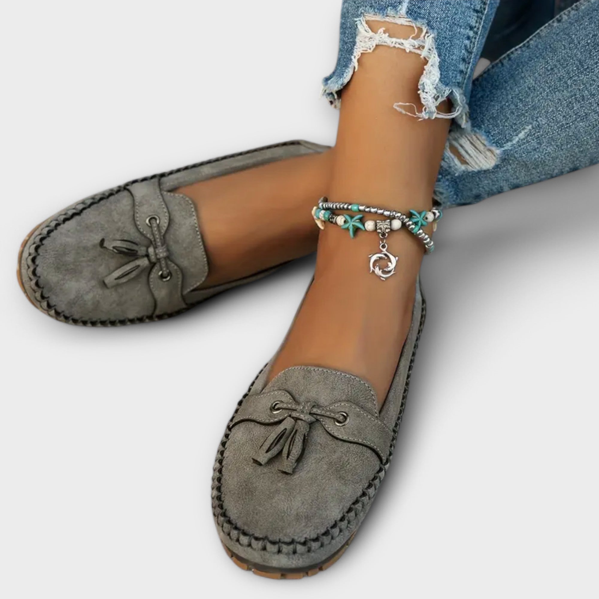 Mokasyny Damskie | Buty Wsuwane Damskie-Women Shoes-Miloska