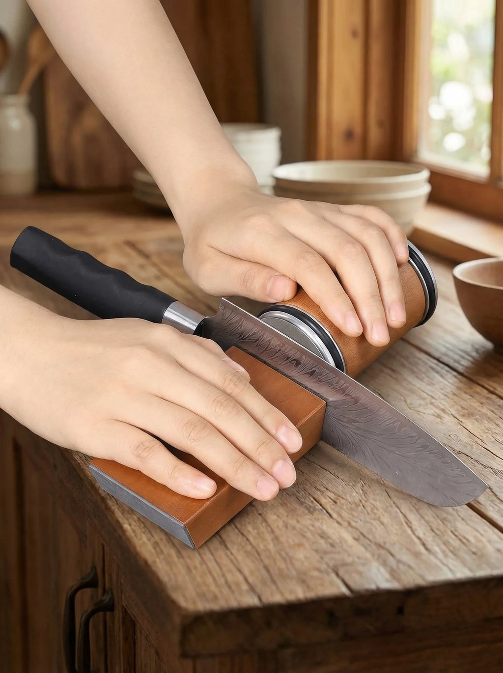 Ostrzałka Do Noży | Kamień Do Ostrzenia Noży-Knifу Sharpener-Miloska