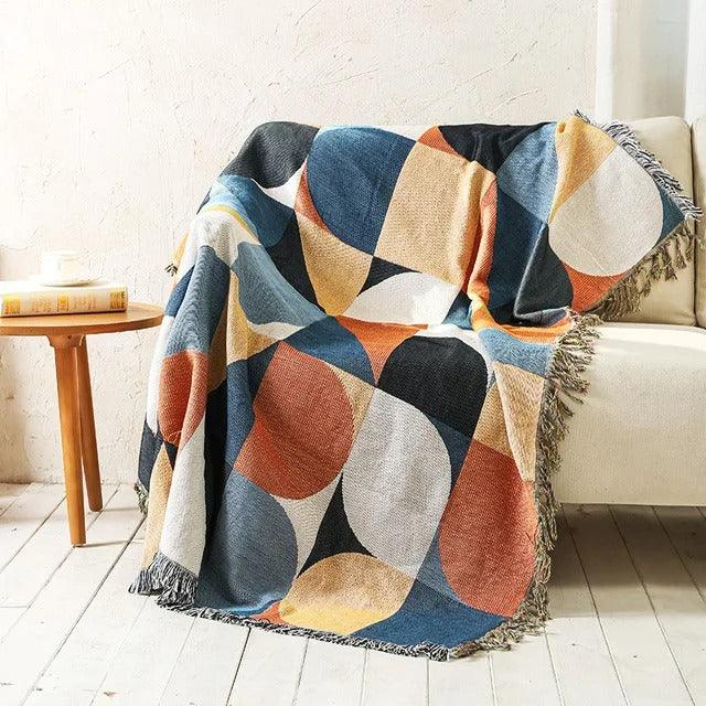 Narzuta Na Łóżko | Narzuta Na Sofę Boho-Blanket-Miloska