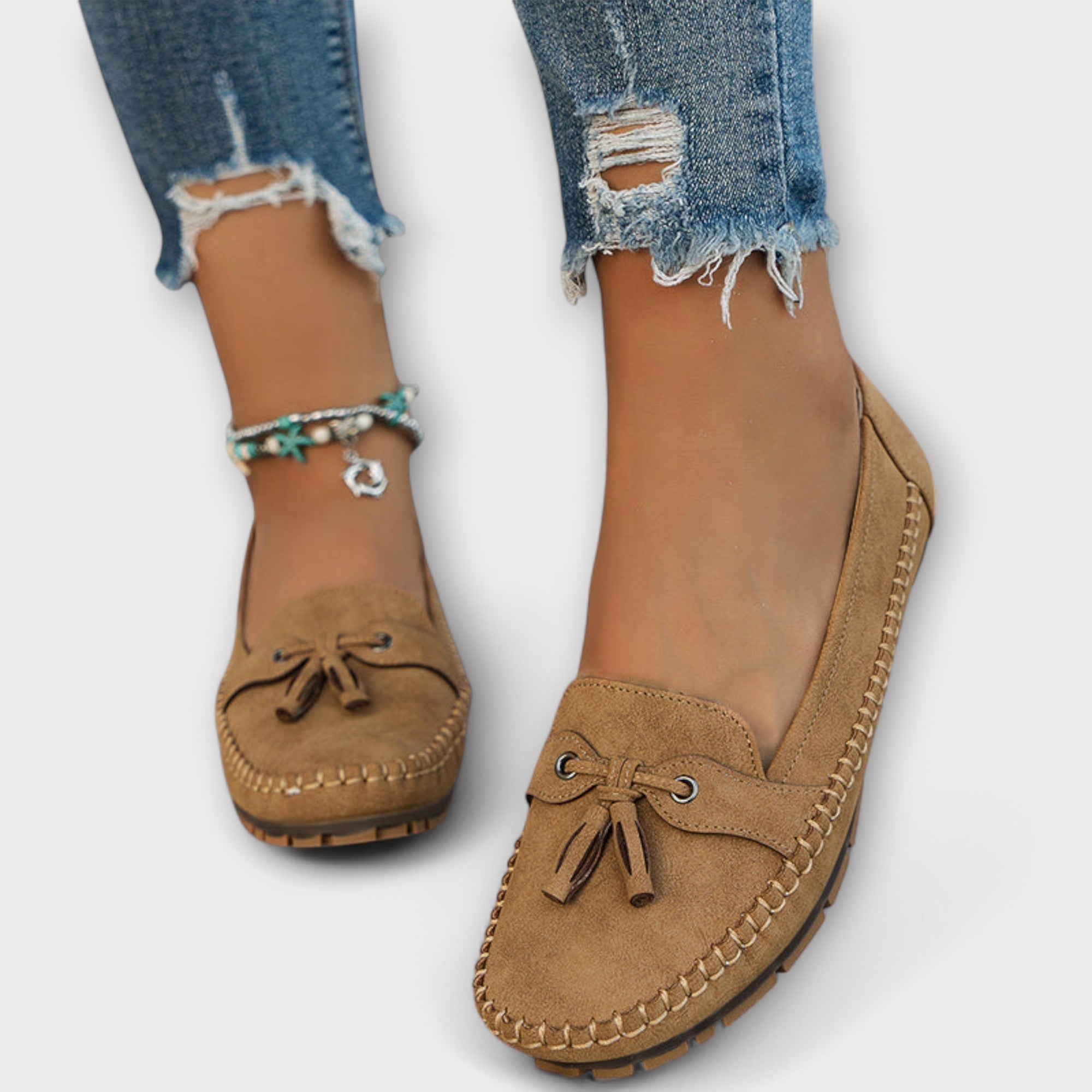 Mokasyny Damskie | Buty Wsuwane Damskie-Women Shoes-Miloska