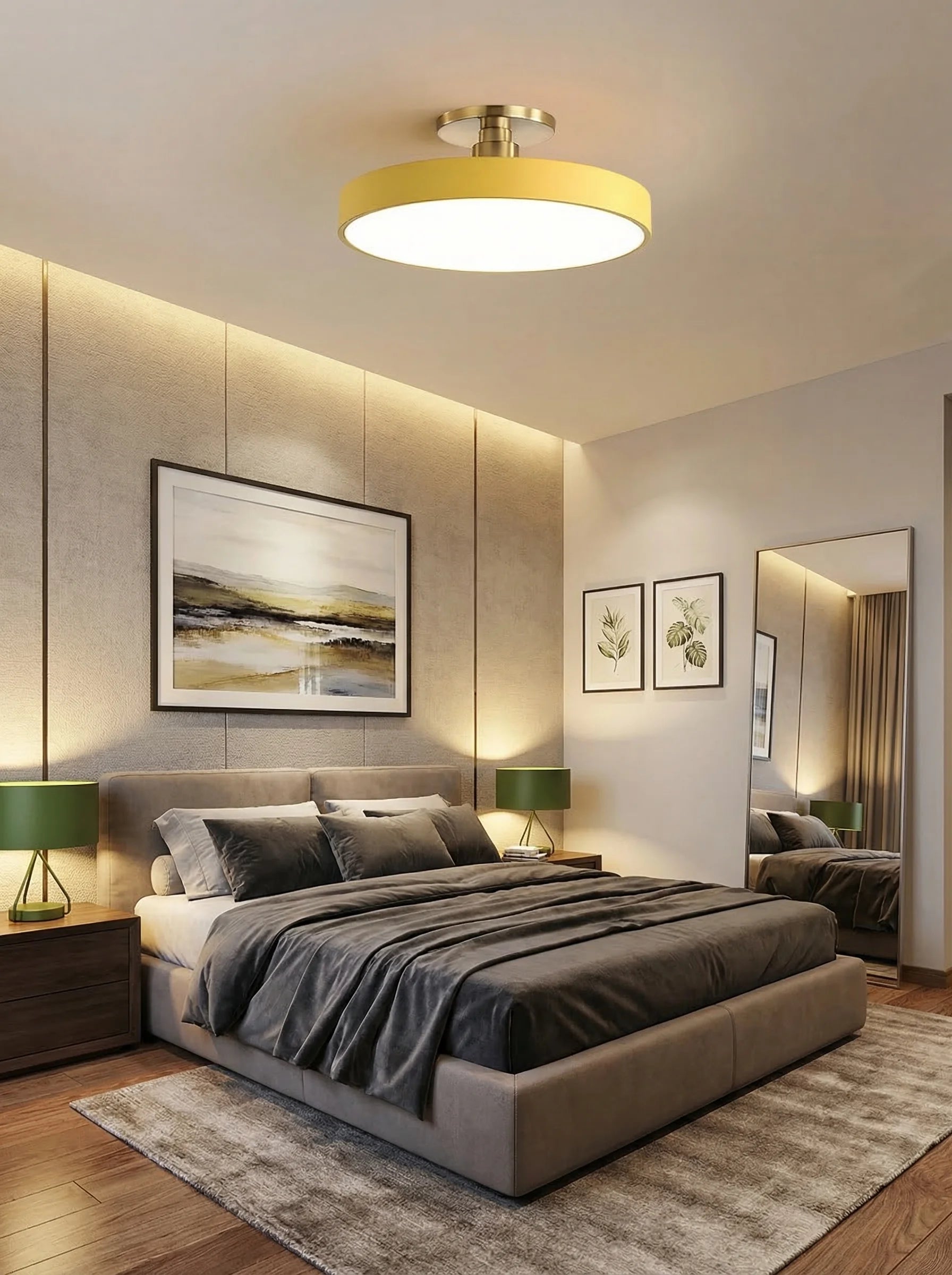 Lampa Sufitowa LED | Lampa Sufitowa Do Sypialni-Ceiling Light-Miloska