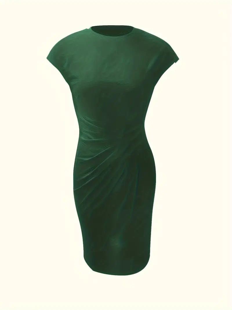 Sukienka Midi Bodycon | Sukienka Do Biura-Women Dress-Miloska