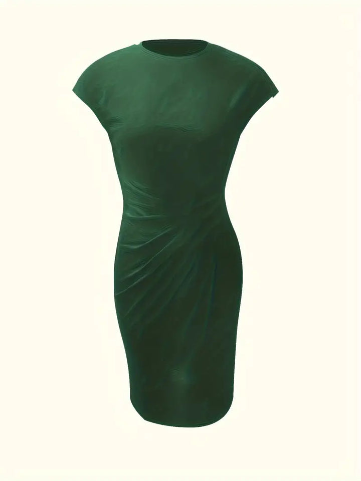 Sukienka Midi Bodycon | Sukienka Do Biura-Women Dress-Miloska