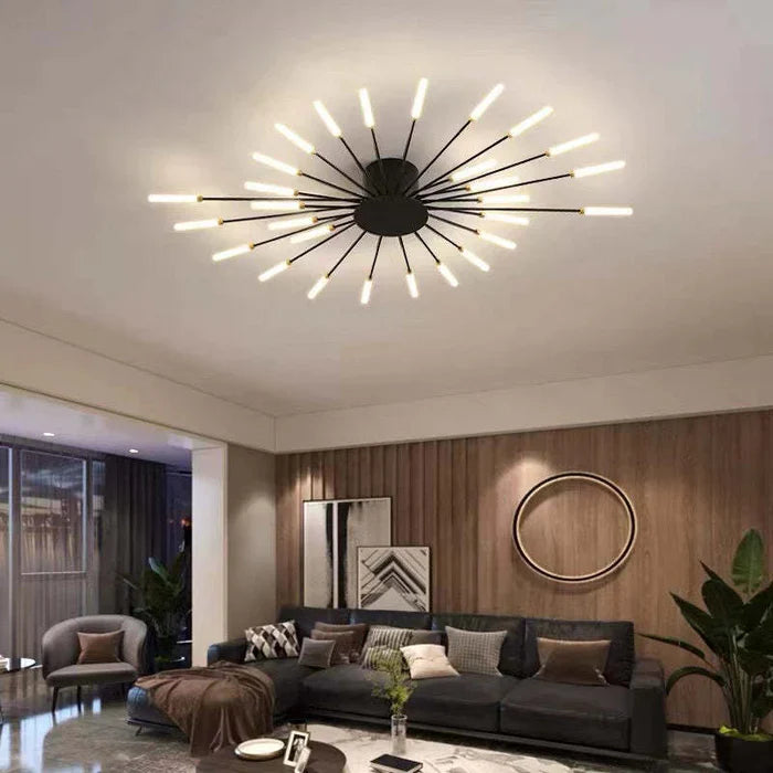 Żyrandol Do Salonu | Nowoczesny Żyrandol Sufitowy-Ceiling Light-Miloska