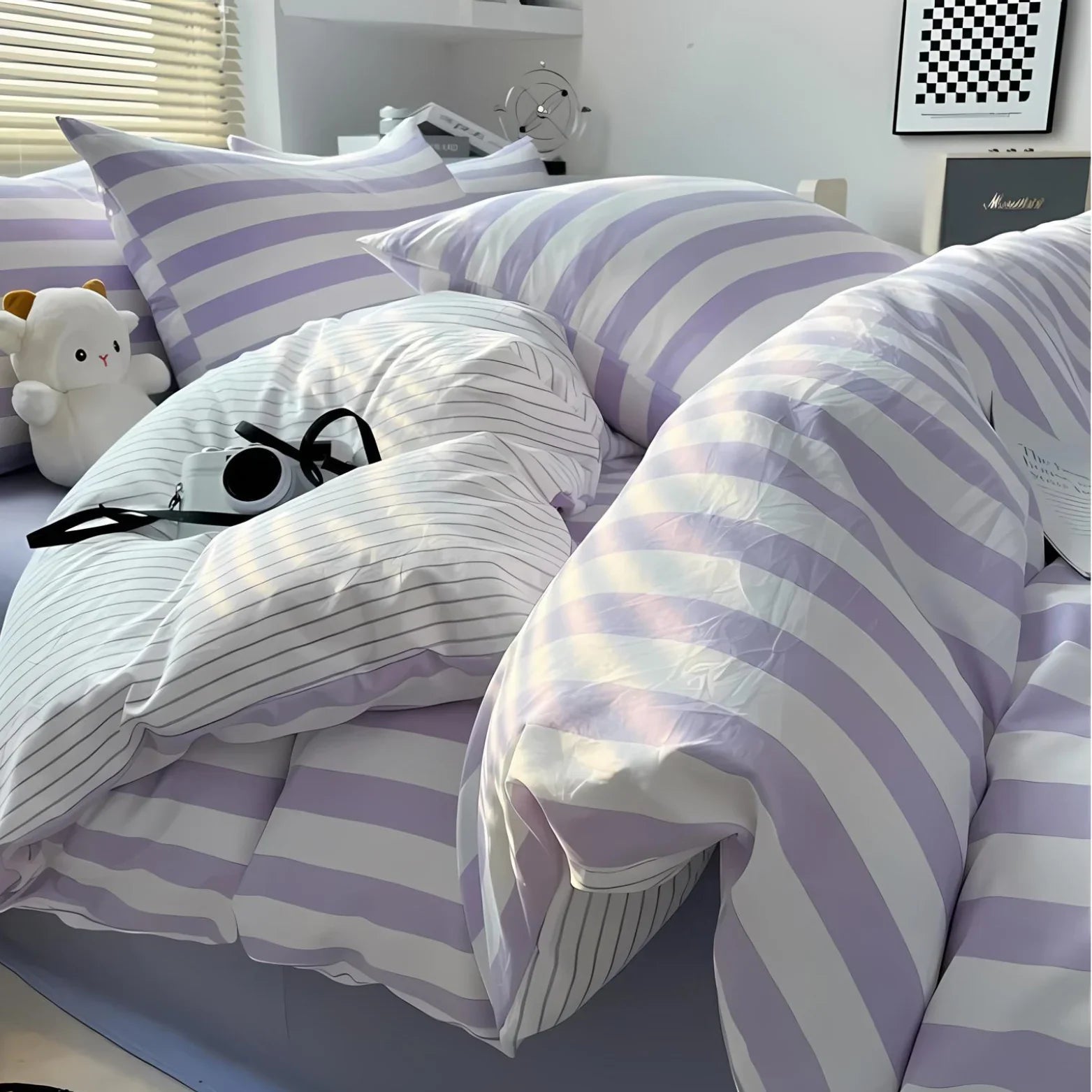Komplety Pościeli | Pościel W Paski-Bedding-Miloska