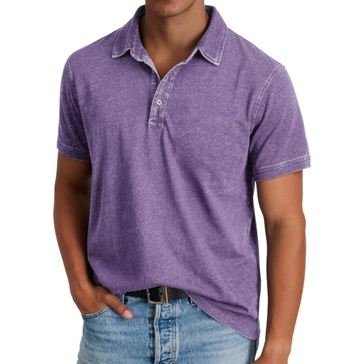 Męskie Shirt | Klasyczne Polo | Casual Codzienny | Lato