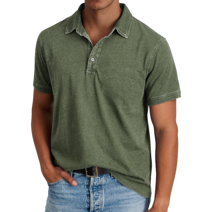 Męskie Shirt | Klasyczne Polo | Casual Codzienny | Lato